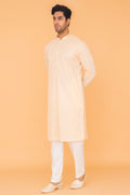 MLS EMBROIRDERED KURTA PAJAMA