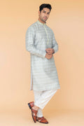 MLS EMBROIDERED KURTA PAJAMA