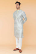 MLS EMBROIDERED KURTA PAJAMA