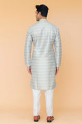 MLS EMBROIDERED KURTA PAJAMA