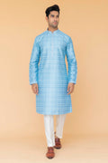 MLS EMBROIDERED KURTA PAJAMA