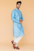 MLS EMBROIDERED KURTA PAJAMA