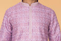 MLS EMBROIDERED KURTA PAJAMA