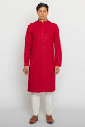 MLS CHIKANKARI KURTA PAJAMA