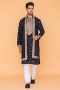 MLS KURTA PAJAMA WITH STOLE