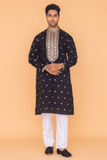 MLS KURTA PAJAMA WITH STOLE