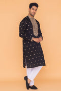 MLS KURTA PAJAMA WITH STOLE