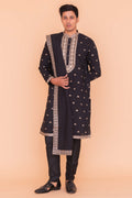 MLS KURTA PAJAMA WITH STOLE