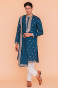 MLS KURTA PAJAMA WITH STOLE