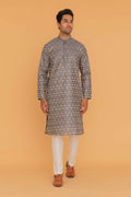 MLS ART SILK KURTA PAJAMA