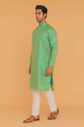 MLS ART SILK KURTA PAJAMA