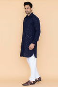 MLS CHIKANKARI PATHANI SUIT