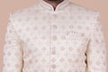 MLS EMBROIDERED SHERWANI 2PCS