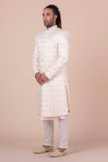 MLS EMBROIDERED SHERWANI 2PCS