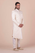 MLS EMBROIDERED SHERWANI 2PCS