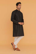 MLS EMBROIDERED KURTA PAJAMA