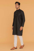 MLS EMBROIDERED KURTA PAJAMA