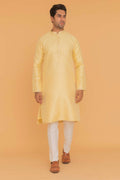 MLS ART SILK KURTA PAJAMA