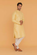 MLS ART SILK KURTA PAJAMA