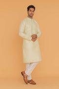 MLS ART SILK KURTA PAJAMA