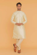 MLS ART SILK KURTA PAJAMA