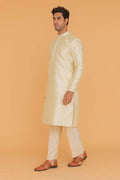 MLS ART SILK KURTA PAJAMA