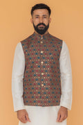 MLS EMBROIDERED JAWAHAR JACKET