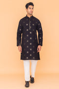 MLS EMBROIDERED KURTA PAJAMA