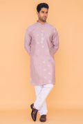 MLS EMBROIDERED KURTA PAJAMA