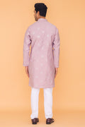 MLS EMBROIDERED KURTA PAJAMA