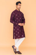 MLS EMBROIDERED KURTA PAJAMA