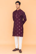 MLS EMBROIDERED KURTA PAJAMA