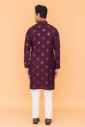 MLS EMBROIDERED KURTA PAJAMA