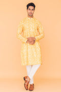 MLS PRINTED KURTA PAJAMA