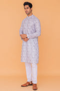 MLS PRINTED KURTA PAJAMA