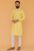 MLS PRINTED KURTA PAJAMA