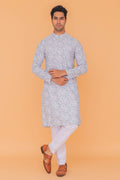 MLS PRINTED KURTA PAJAMA