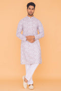 MLS PRINTED KURTA PAJAMA