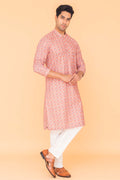 MLS PRINTED KURTA PAJAMA