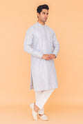 MLS EMBROIDERED KURTA PAJAMA