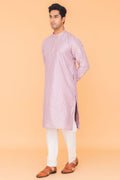 MLS EMBROIDERED KURTA PAJAMA