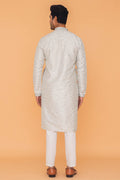 MLS EMBROIDERED KURTA PAJAMA