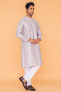 MLS EMBROIDERED KURTA PAJAMA