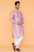 MLS EMBROIDERED KURTA PAJAMA