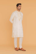 MLS EMBROIDERED KURTA PAJAMA