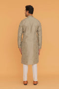 MLS EMBROIDERED KURTA PAJAMA