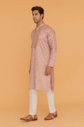 MLS EMBROIDERED KURTA PAJAMA