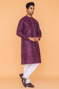 MLS EMBROIDERED KURTA PAJAMA