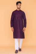 MLS EMBROIDERED KURTA PAJAMA