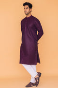 MLS EMBROIDERED KURTA PAJAMA